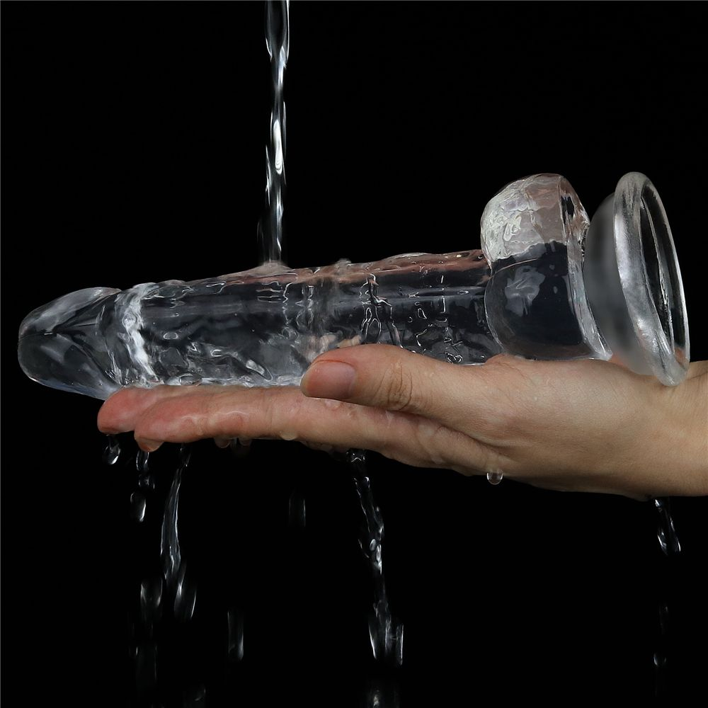 Купить прозрачный фаллоимитатор flawless clear dildo 7.5 - 19 см. Image