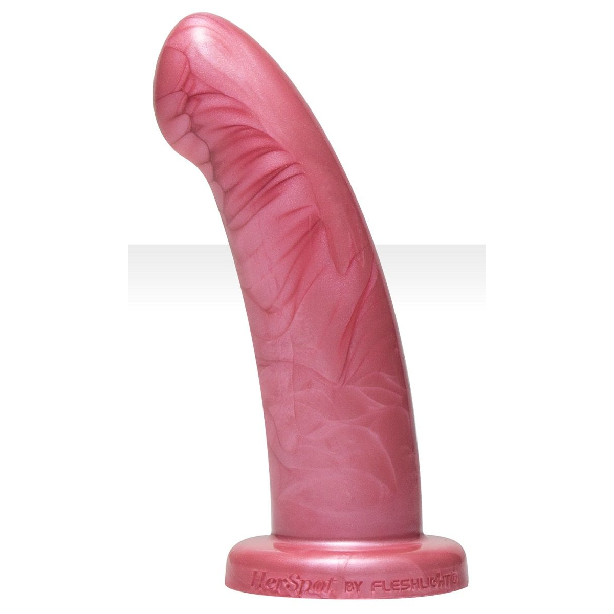 Купить розовый фаллоимитатор golden rose dildo medium - 15,3 см. Image