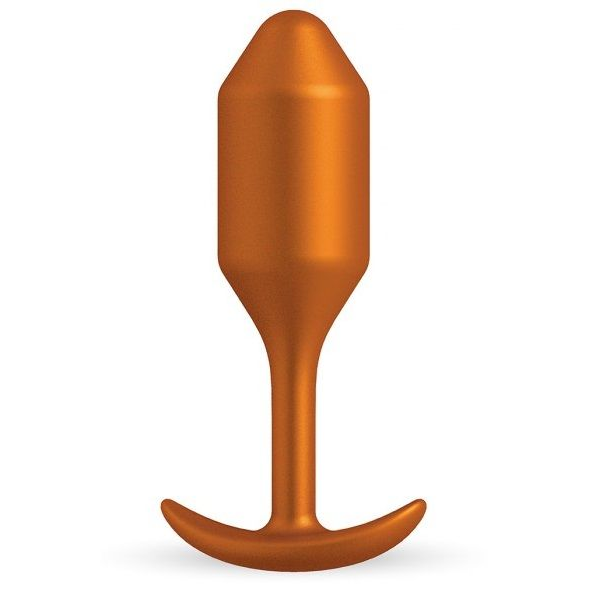 Купить пробка для ношения цветы бронзы b-vibe snug plug 2 - 11 см. Image