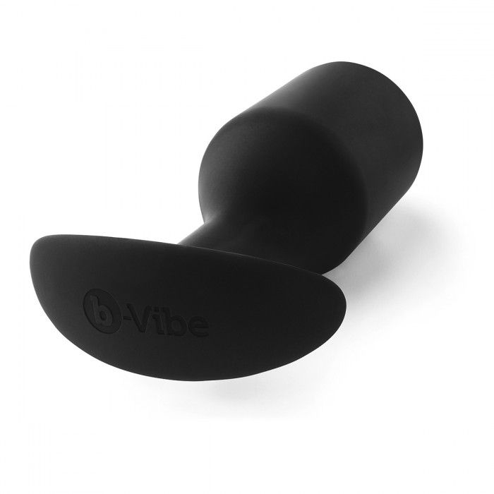 Купить черная анальная пробка для ношения b-vibe snug plug 6 - 17 см. Image