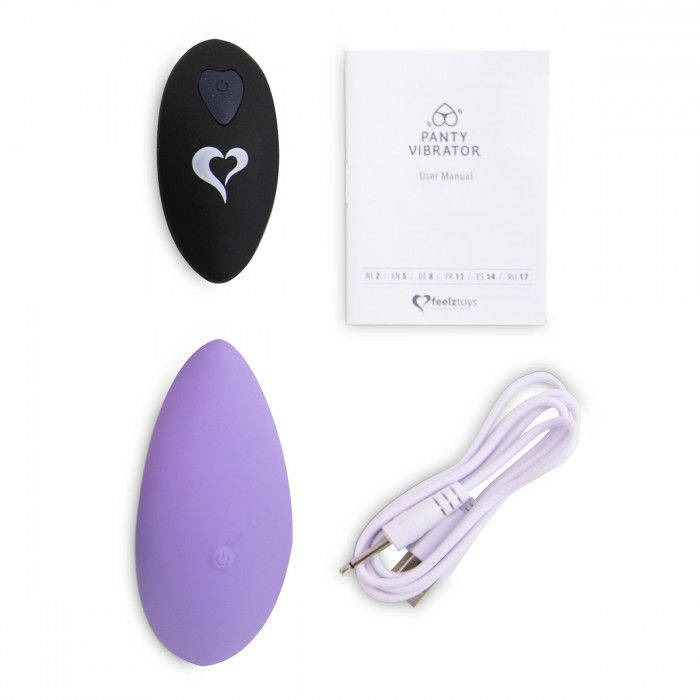 Купить фиолетовый вибромассажер в трусики с пультом ду panty vibe remote controlled vibrator Image