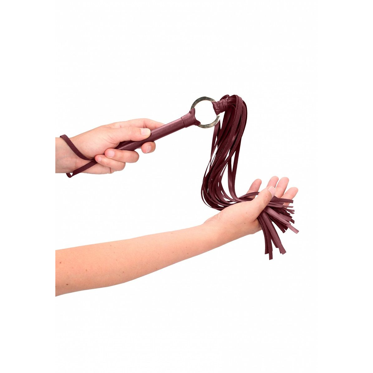 Купить бордовый хлыст flogger - 70 см. Image