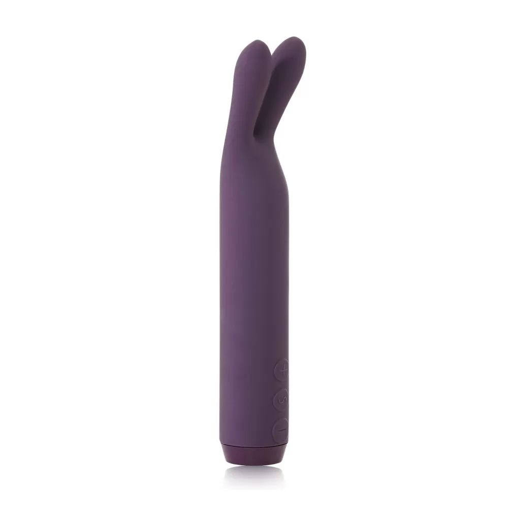 Купить фиолетовый вибратор с ушками rabbit bullet vibrator - 8,9 см. Image