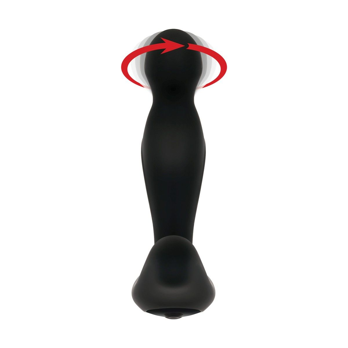 Купить черный вибростимулятор простаты adam s rotating p-spot massager - 14,2 см. Image