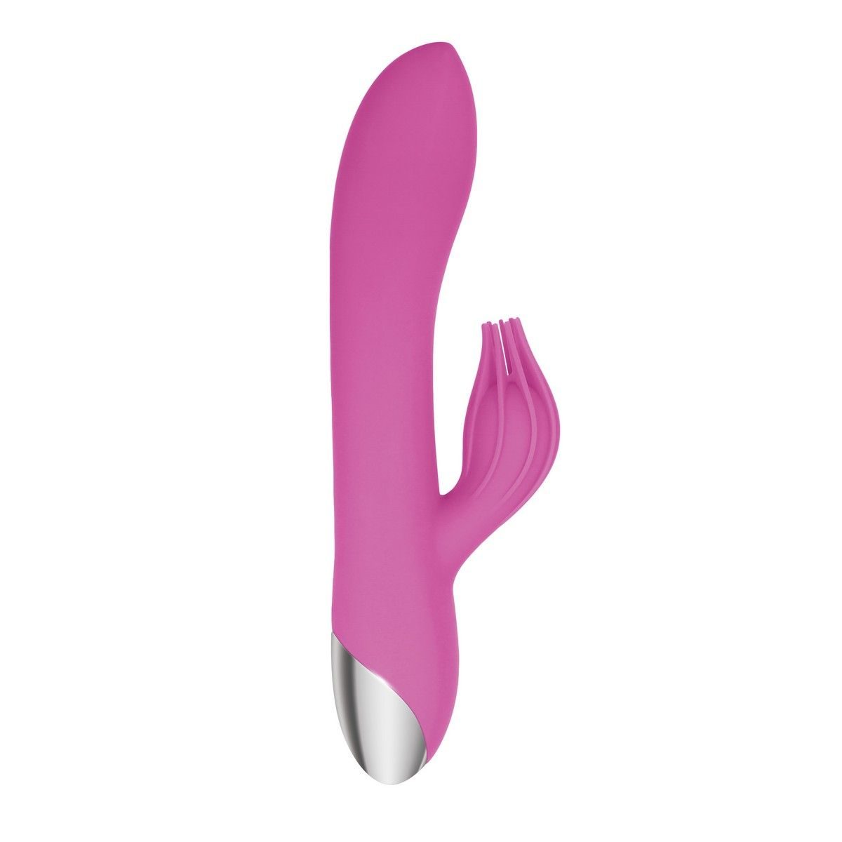 Купить розовый вибратор-кролик eve s clit tickling rabbit - 20,4 см. Image