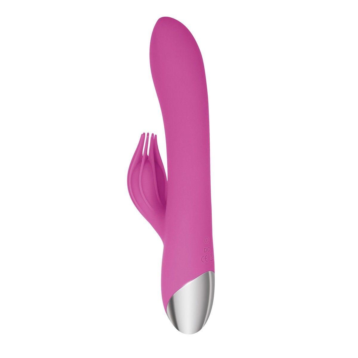 Купить розовый вибратор-кролик eve s clit tickling rabbit - 20,4 см. Image