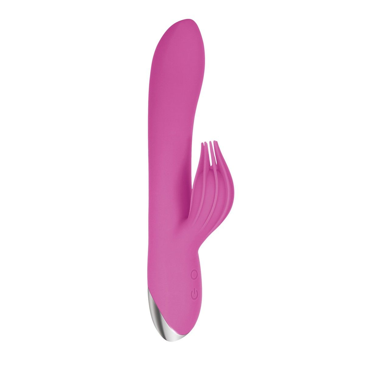 Купить розовый вибратор-кролик eve s clit tickling rabbit - 20,4 см. Image