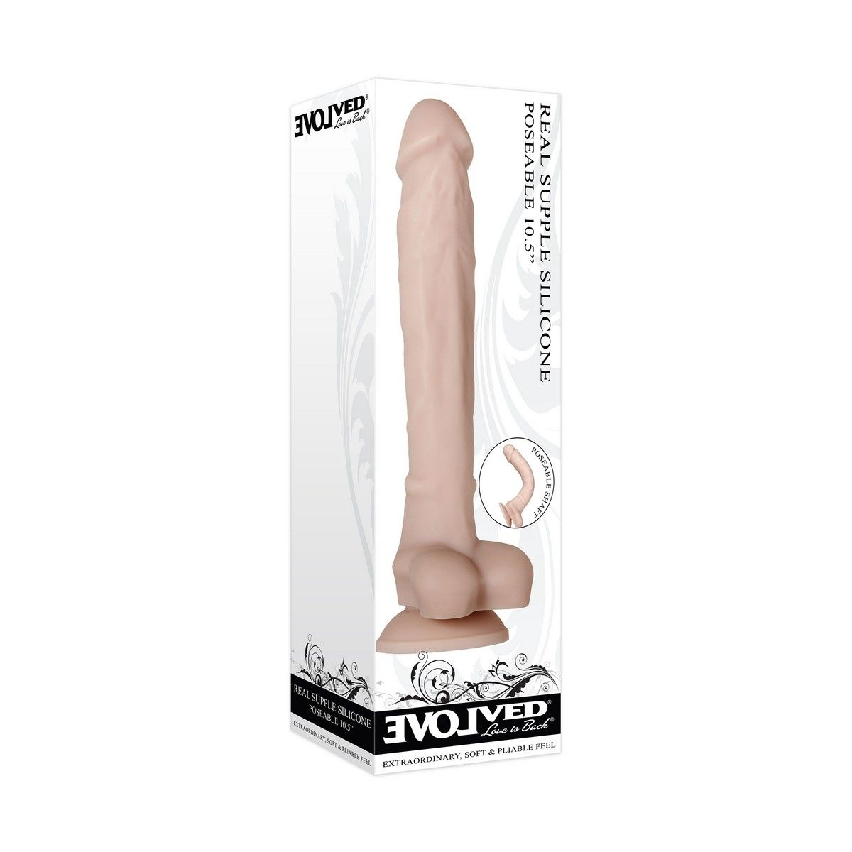 Купить гибкий фаллоимитатор real supple poseable - 26 см. Image