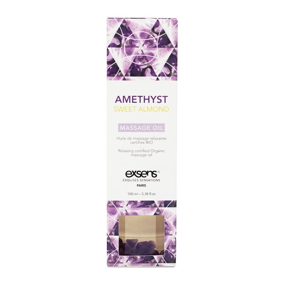 Купить органическое массажное масло amethyst sweet almond - 100 мл. Image