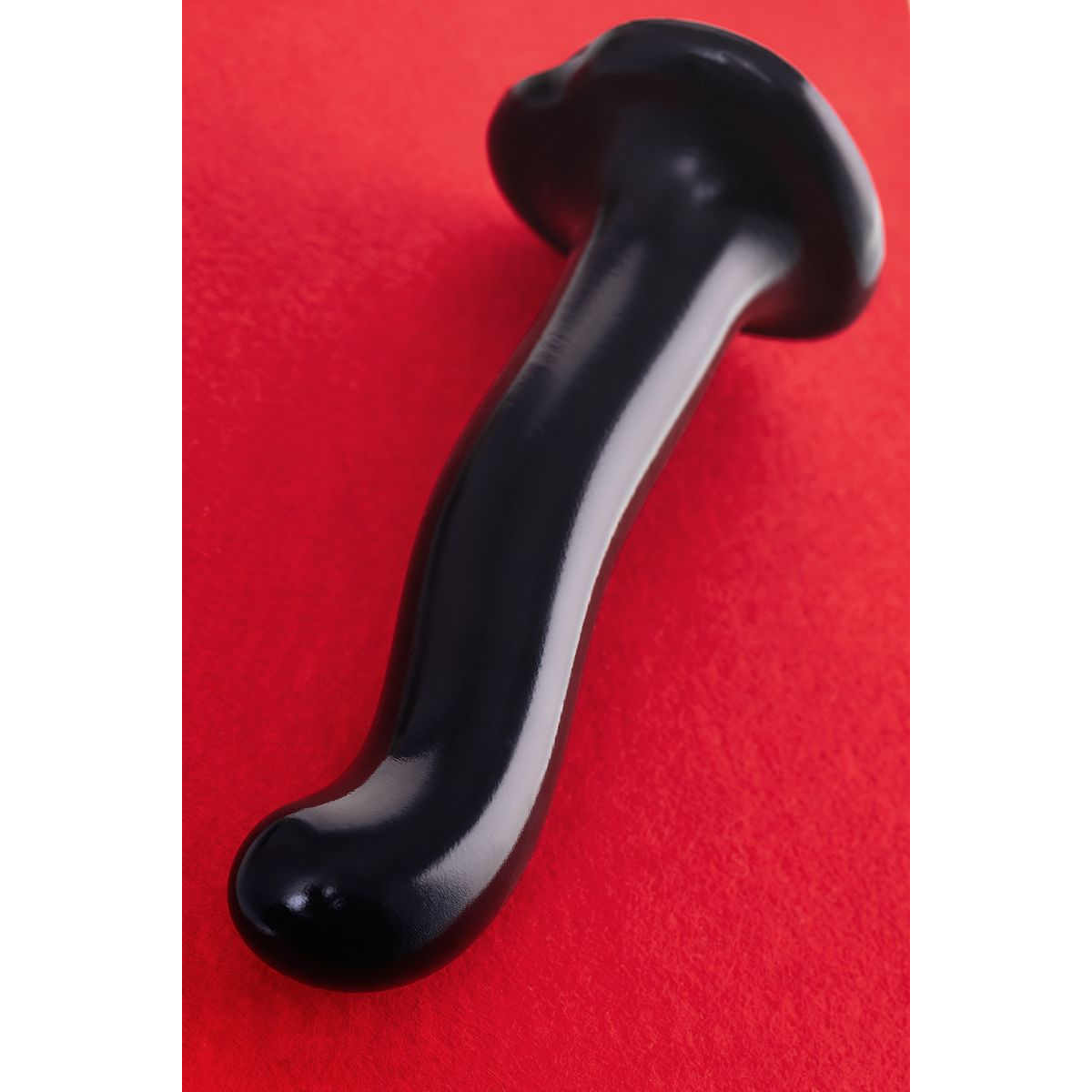 Купить черный стимулятор для пар p&amp;amp;g-spot dildo size m - 18 см. Image