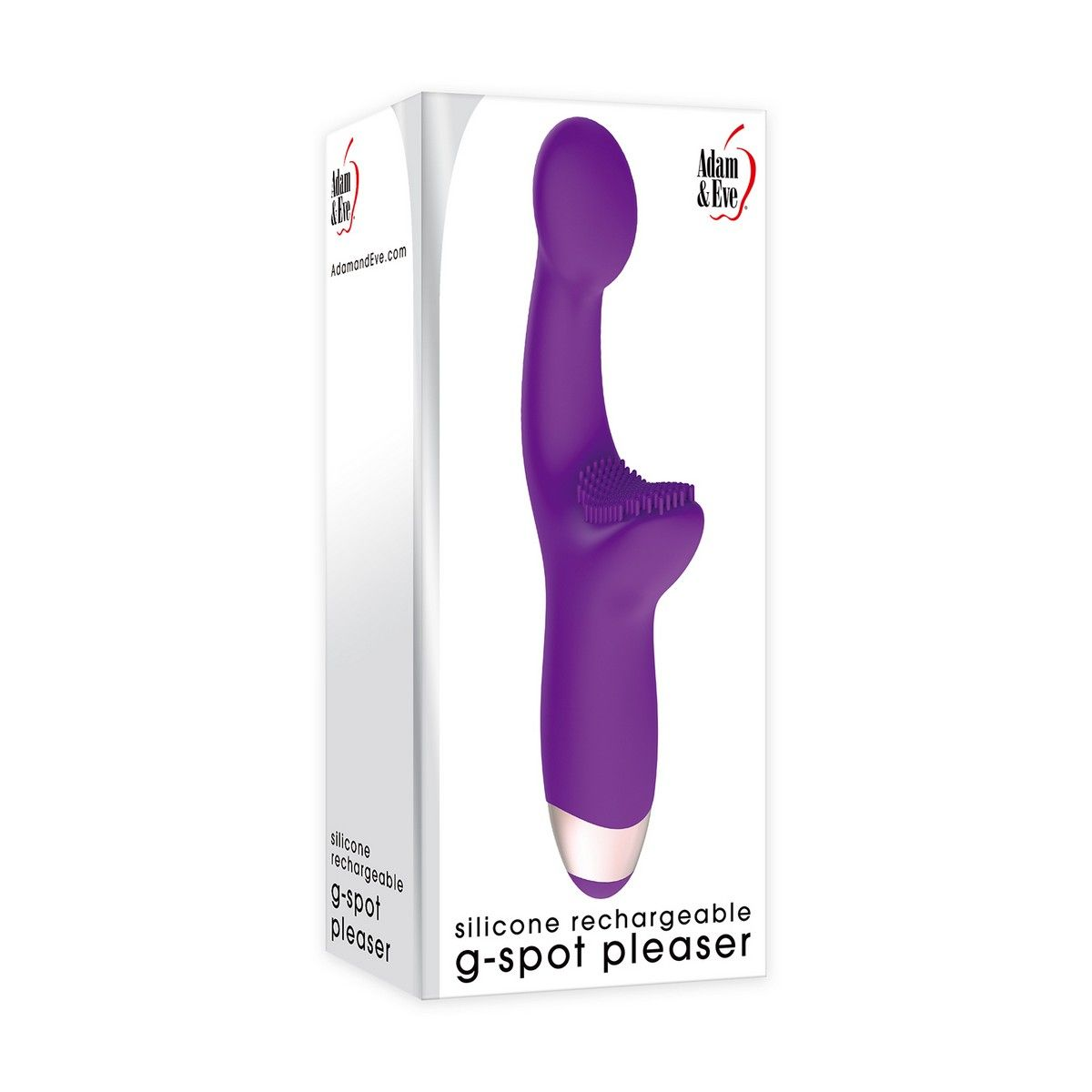 Купить фиолетовый массажёр для g-точки g-spot pleaser - 19 см. Image