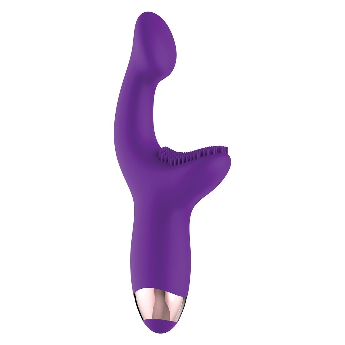 Купить фиолетовый массажёр для g-точки g-spot pleaser - 19 см. Image