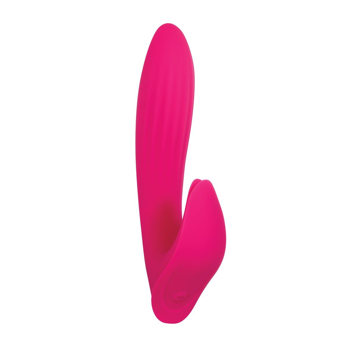 Купить розовый вибратор с клиторальным отростком bliss vibrator - 17,8 см. Image