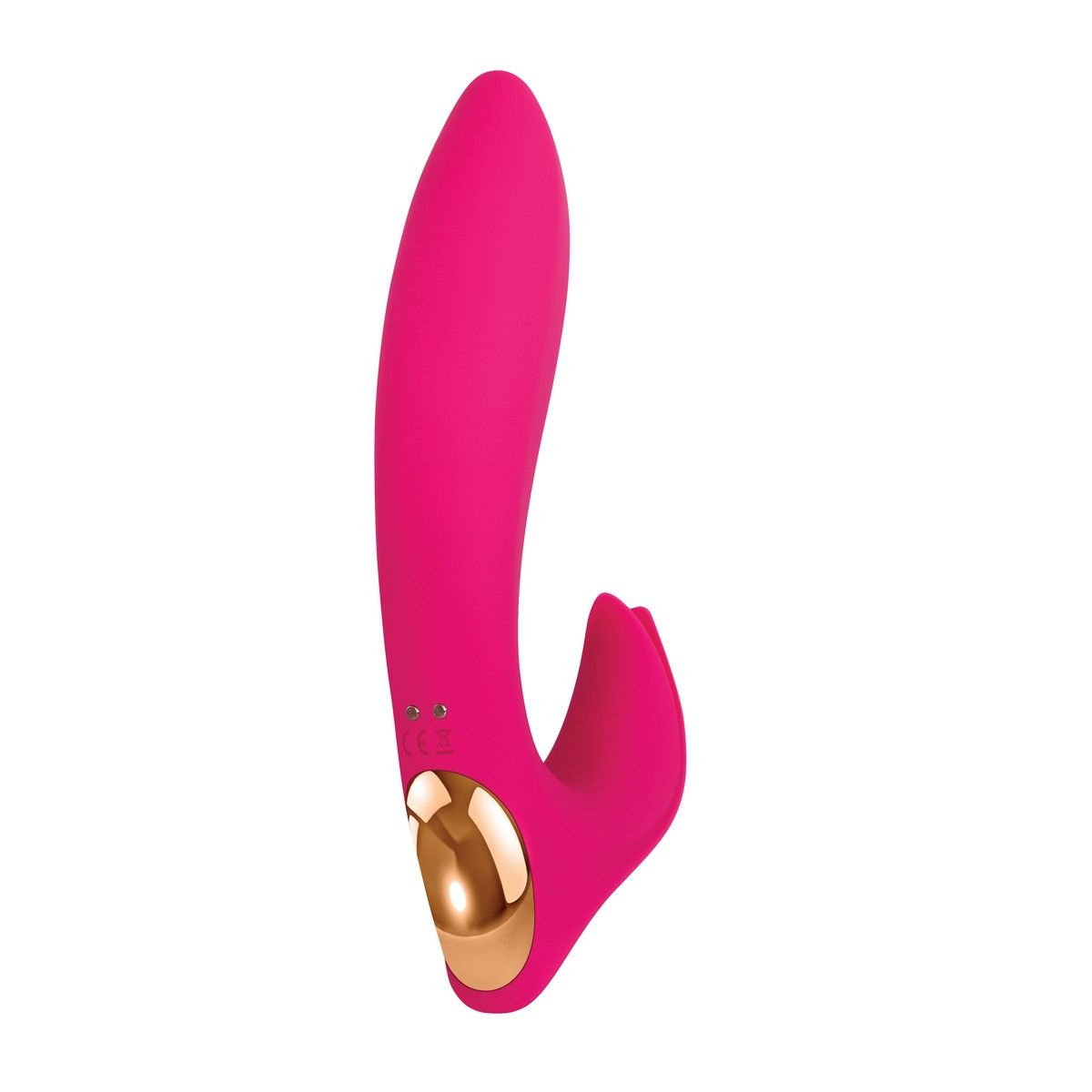 Купить розовый вибратор с клиторальным отростком bliss vibrator - 17,8 см. Image