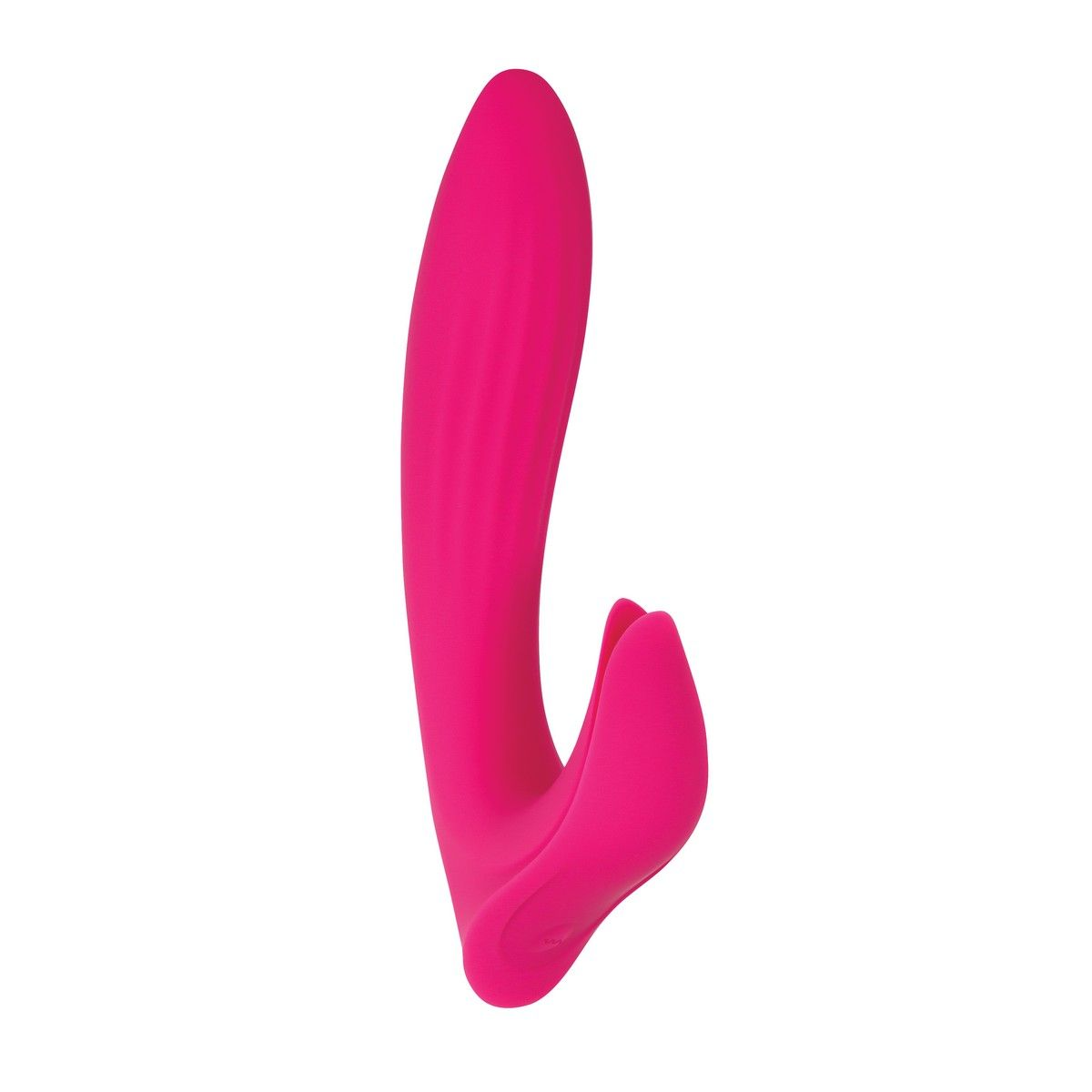 Купить розовый вибратор с клиторальным отростком bliss vibrator - 17,8 см. Image