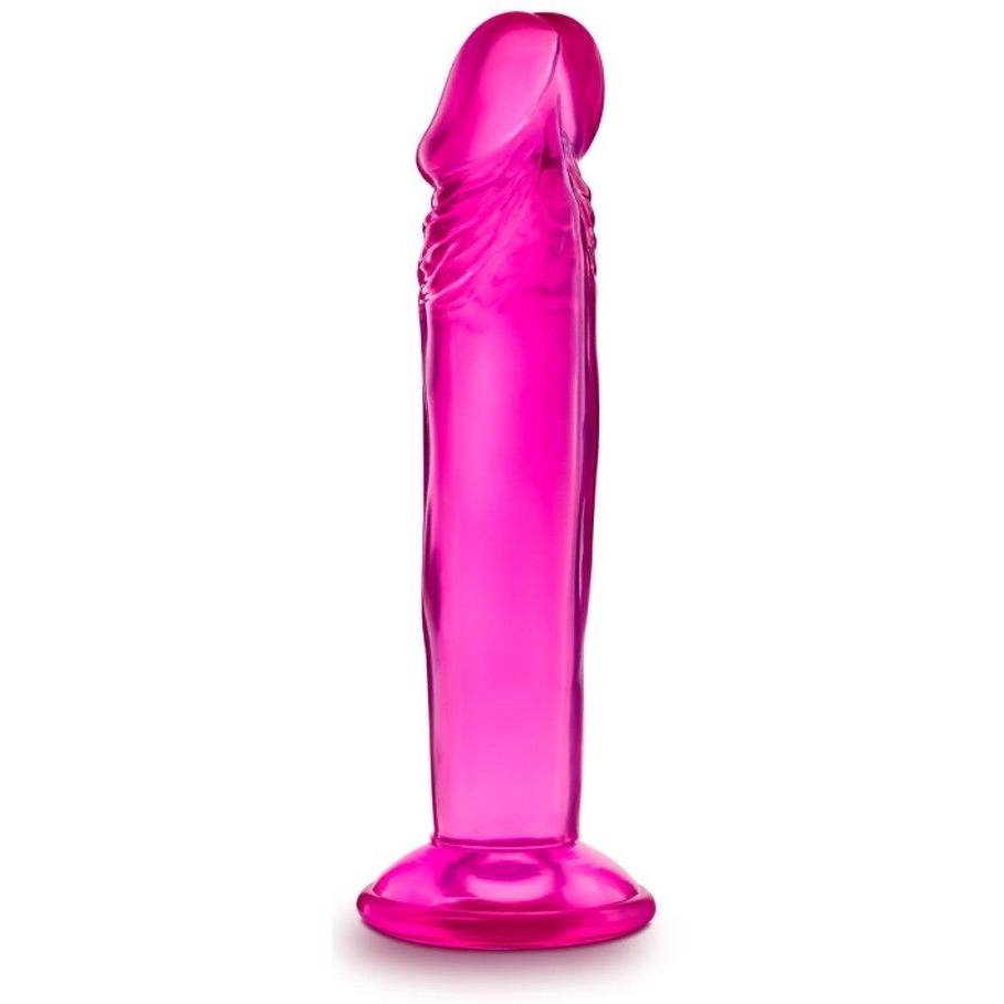 Купить розовый анальный фаллоимитатор sweet n small 6 inch dildo with suction cup - 16,5 см. Image