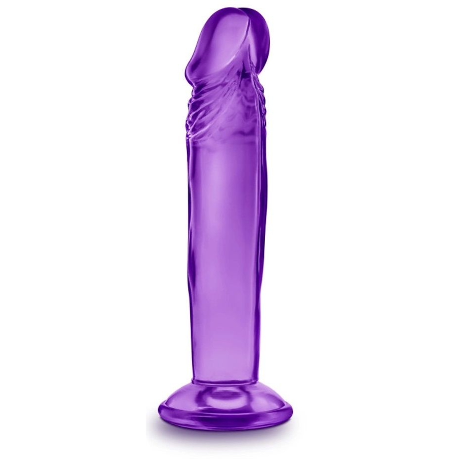 Купить фиолетовый анальный фаллоимитатор sweet n small 6 inch dildo with suction cup - 16,5 см. Image