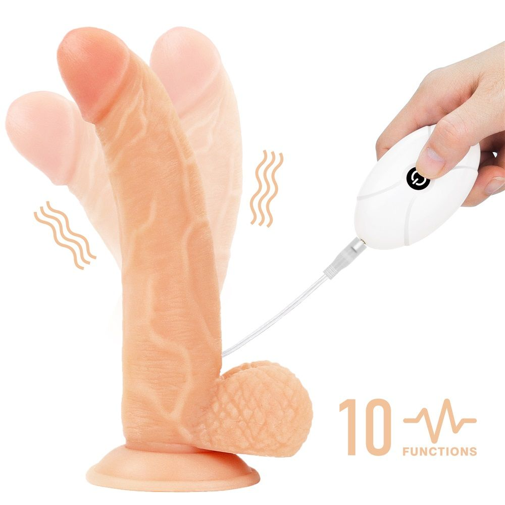 Купить женский страпон с вибрацией vibrating easy strapon set 8.5 - 21,5 см. Image