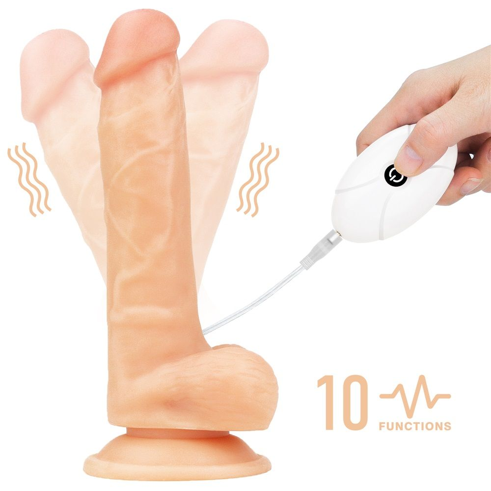 Купить женский страпон с вибрацией vibrating easy strapon set 7.5 - 20 см. Image