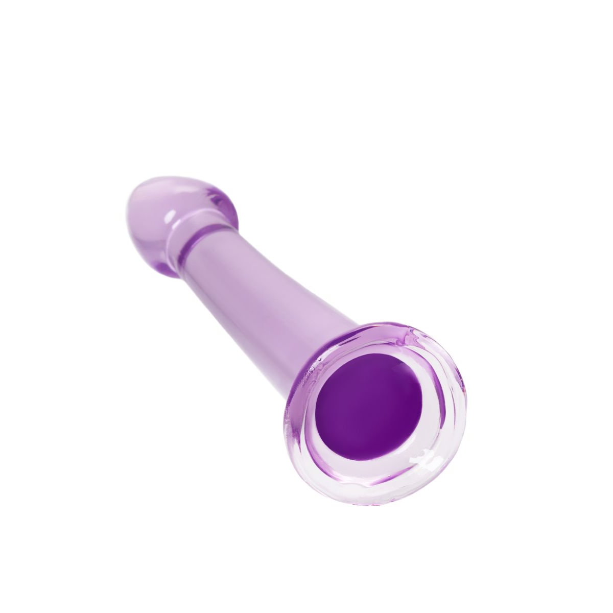 Купить фиолетовый фаллоимитатор jelly dildo s - 15,5 см. Image