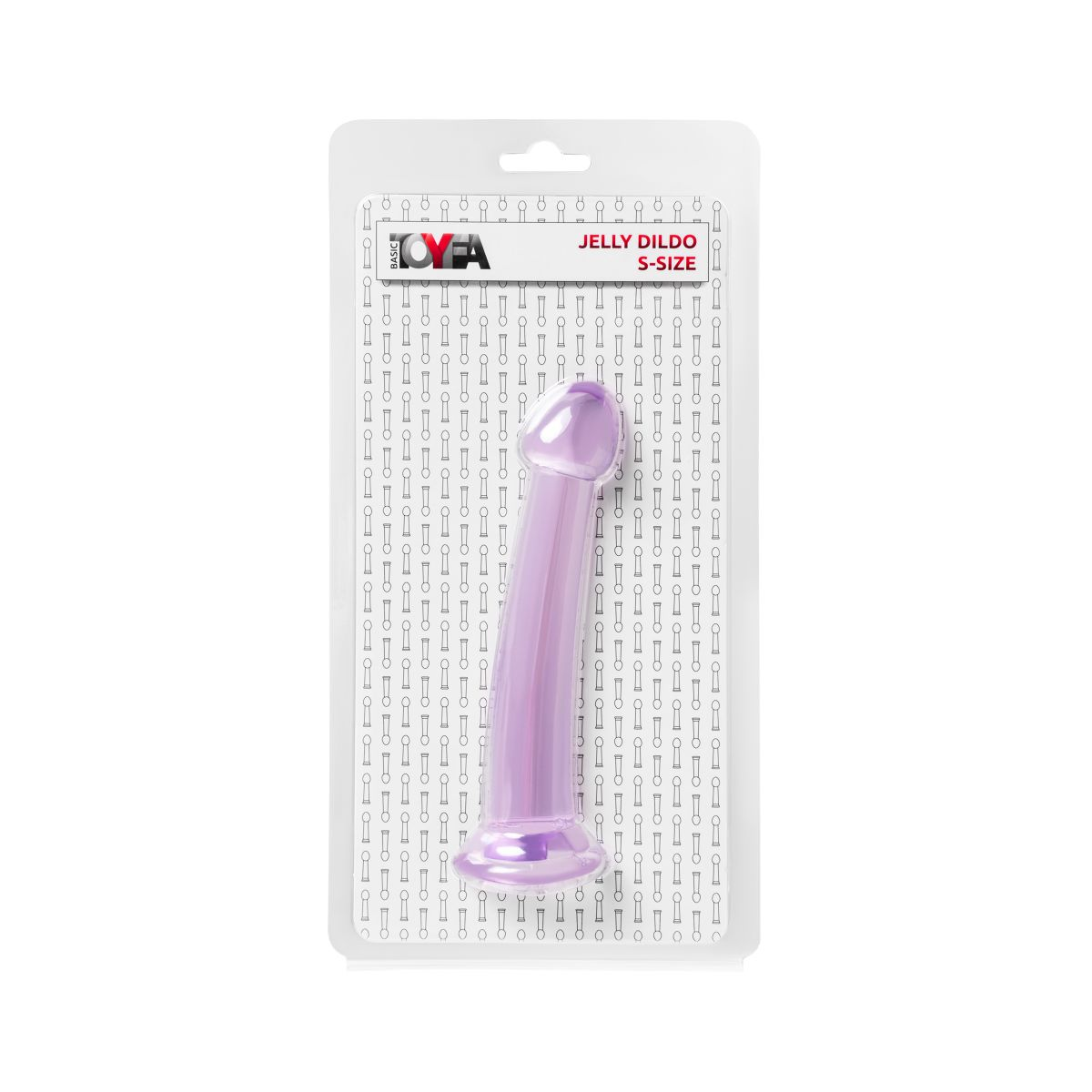 Купить фиолетовый фаллоимитатор jelly dildo s - 15,5 см. Image