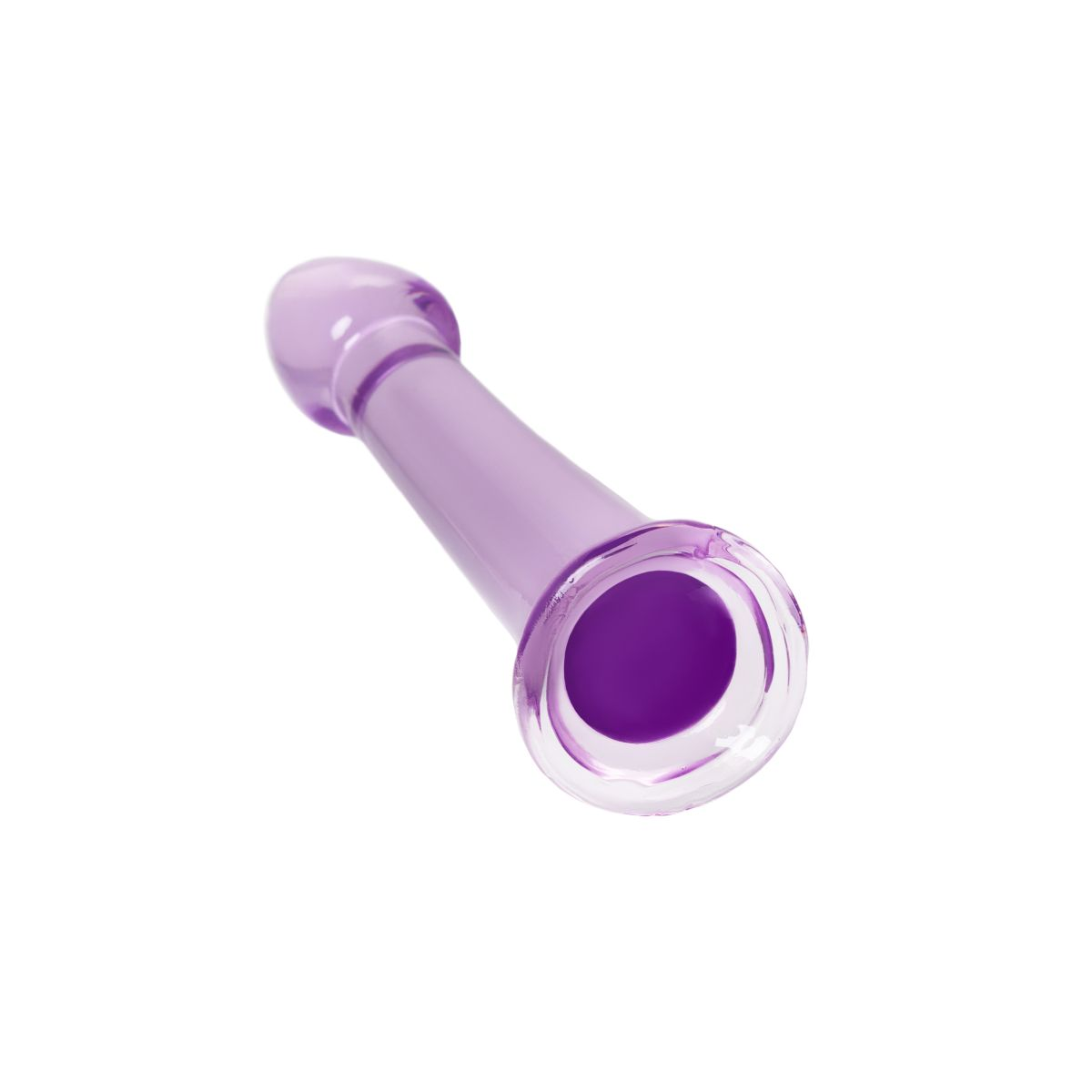 Купить фиолетовый фаллоимитатор jelly dildo m - 18 см. Image