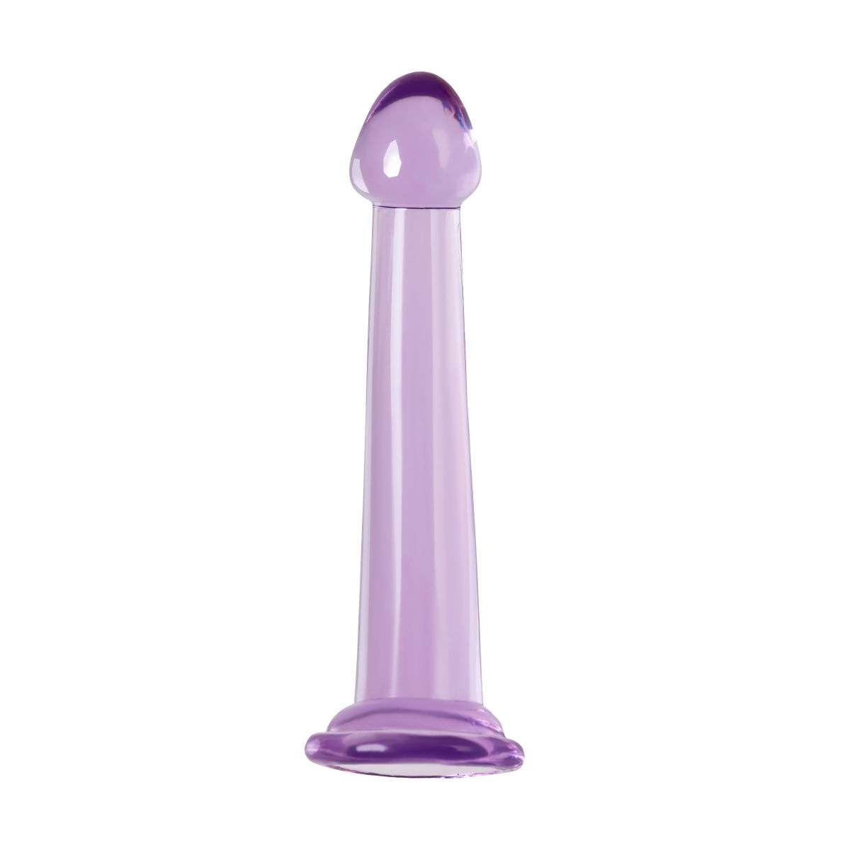 Купить фиолетовый фаллоимитатор jelly dildo m - 18 см. Image