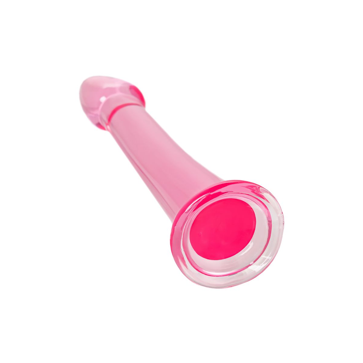 Купить розовый нереалистичный фаллоимитатор jelly dildo xl - 22 см. Image