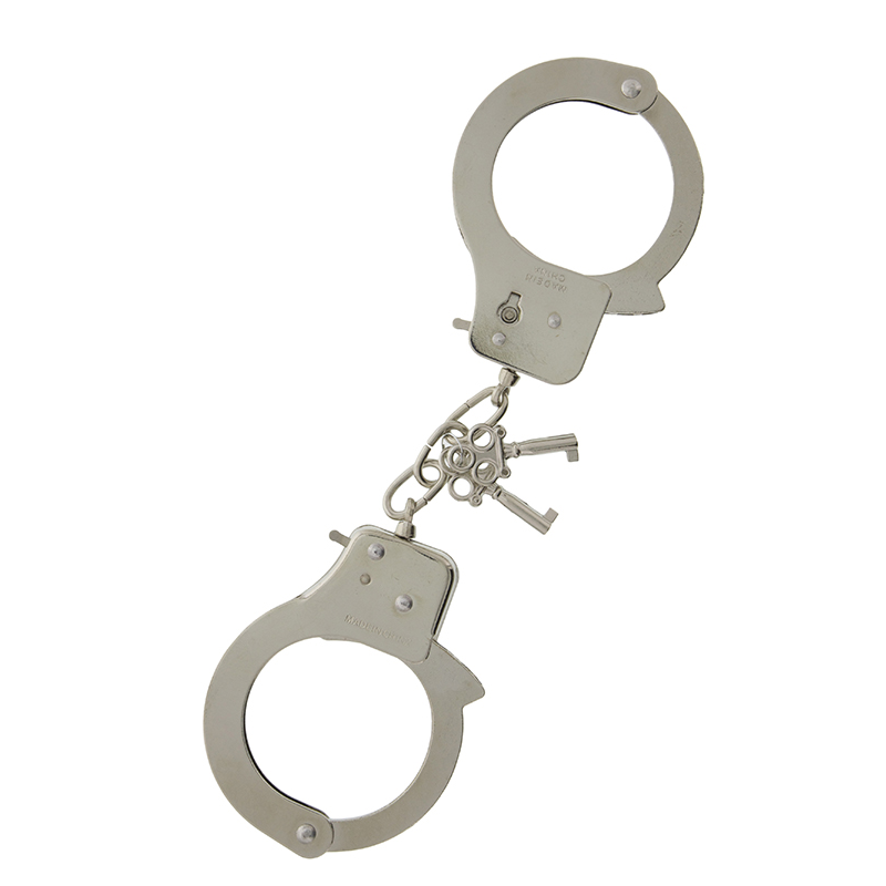 Купить металлические наручники с ключиками large metal handcuffs with keys Image