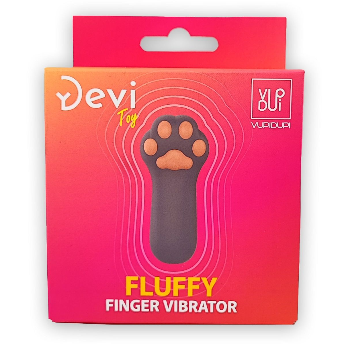 Купить насадка на палец в форме лапки finger vibrator fluffy Image