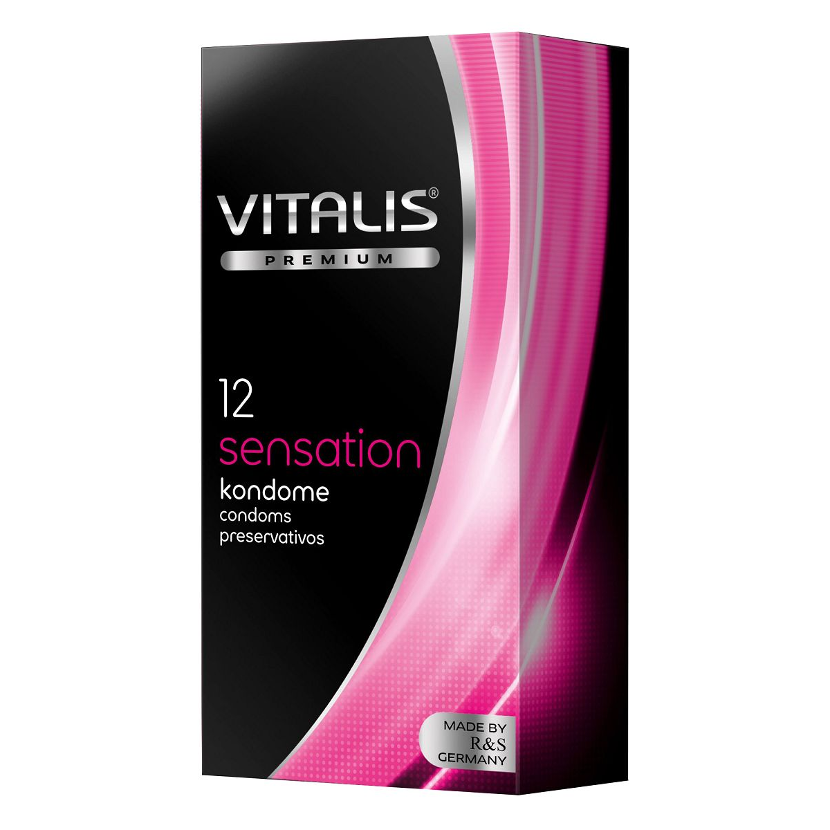 Купить презервативы vitalis premium sensation с пупырышками и кольцами - 12 шт. Image