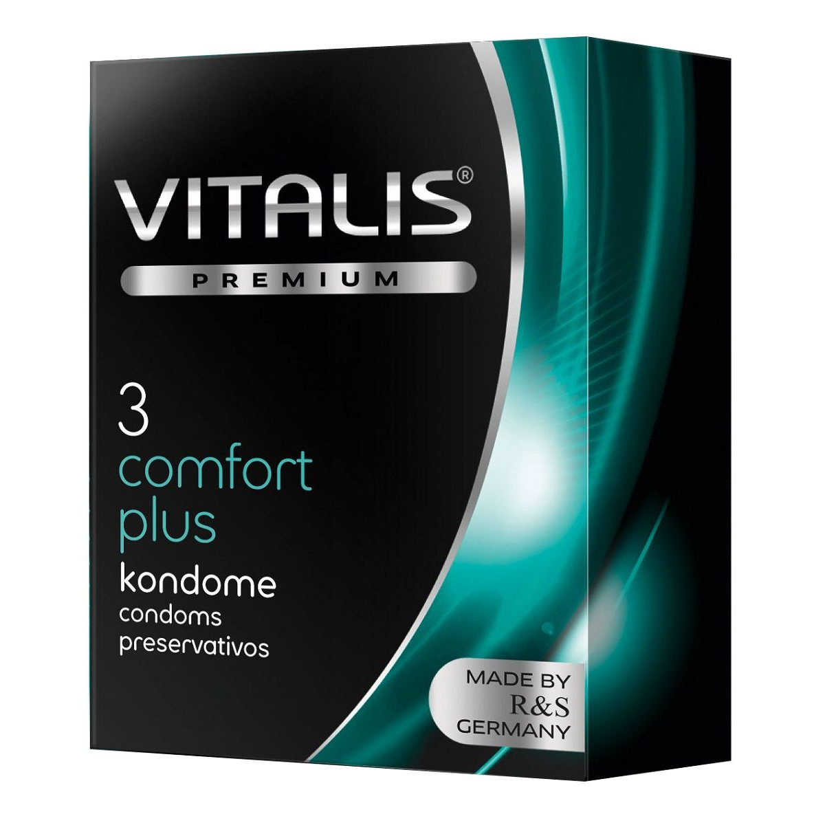 Купить контурные презервативы vitalis premium comfort plus - 3 шт. Image