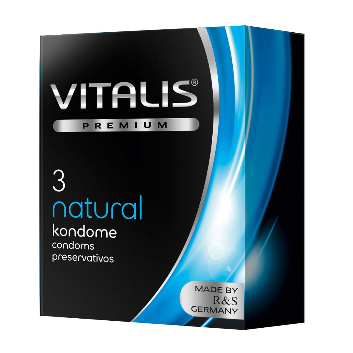 Купить классические презервативы vitalis premium natural - 3 шт. Image