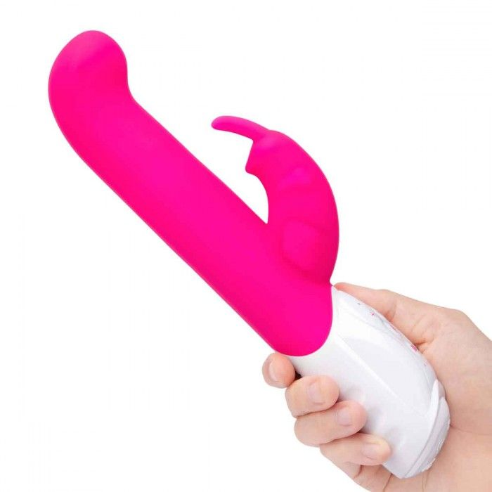 Купить розовый вибромассажер для g-точки come hither g-spot rabbit - 24,5 см. Image