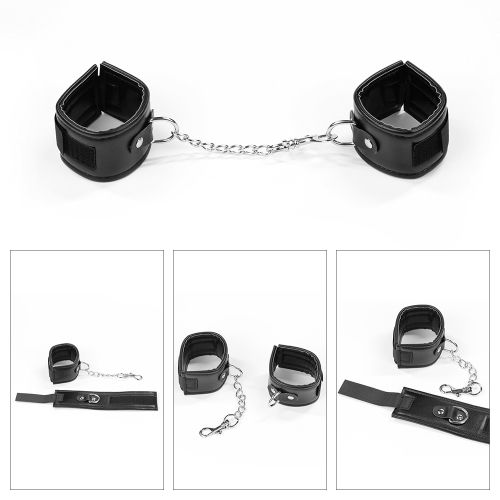 Купить бдсм-набор deluxe bondage kit: маска, вибратор, наручники, плётка Image