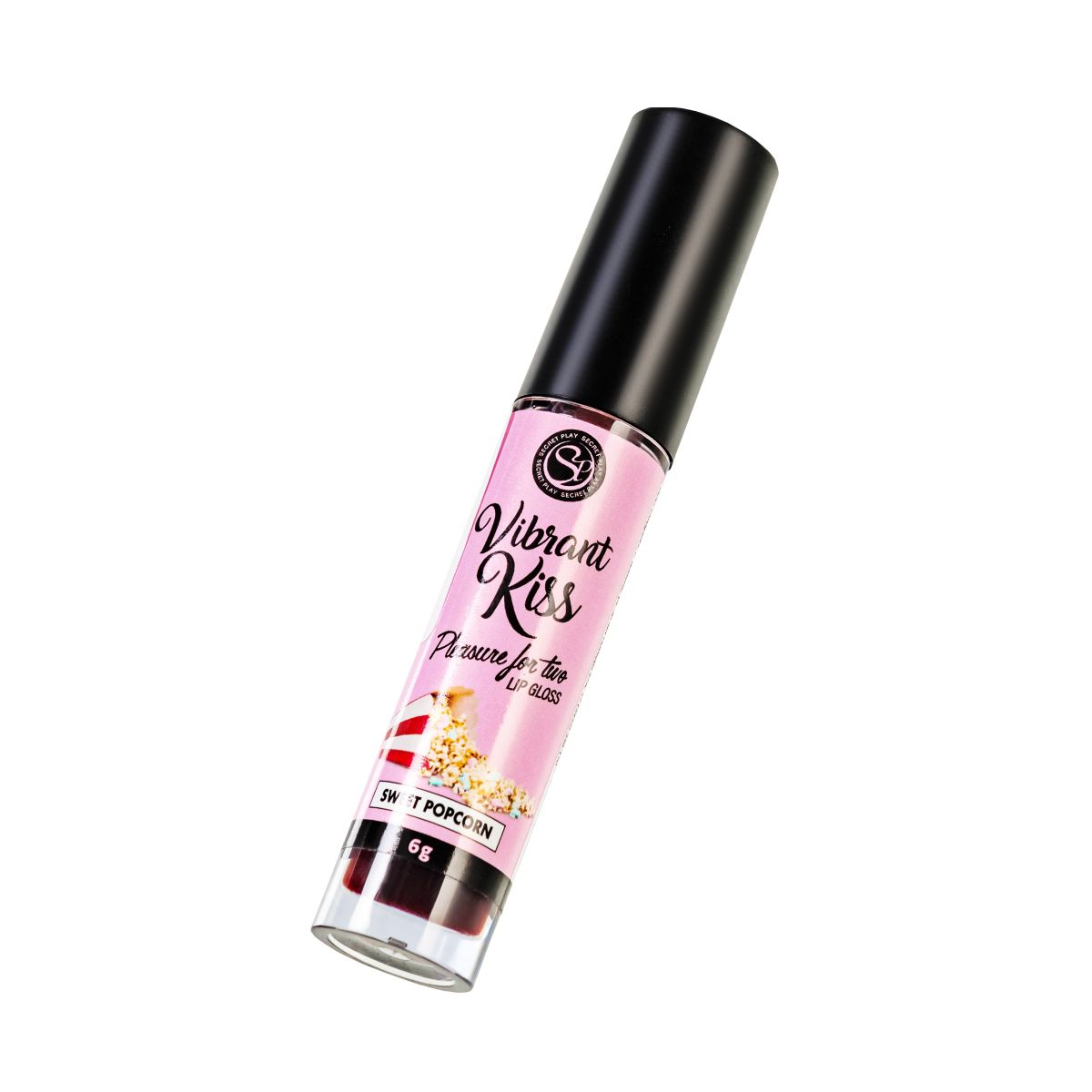 Купить бальзам для губ lip gloss vibrant kiss со вкусом попкорна - 6 гр. Image