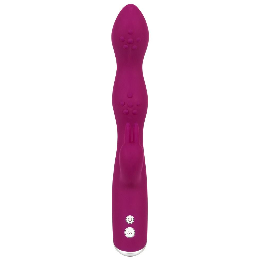 Купить фиолетовый вибратор a &amp;amp; g-spot rabbit vibrator для стимуляции зон g и a - 23,6 см. Image