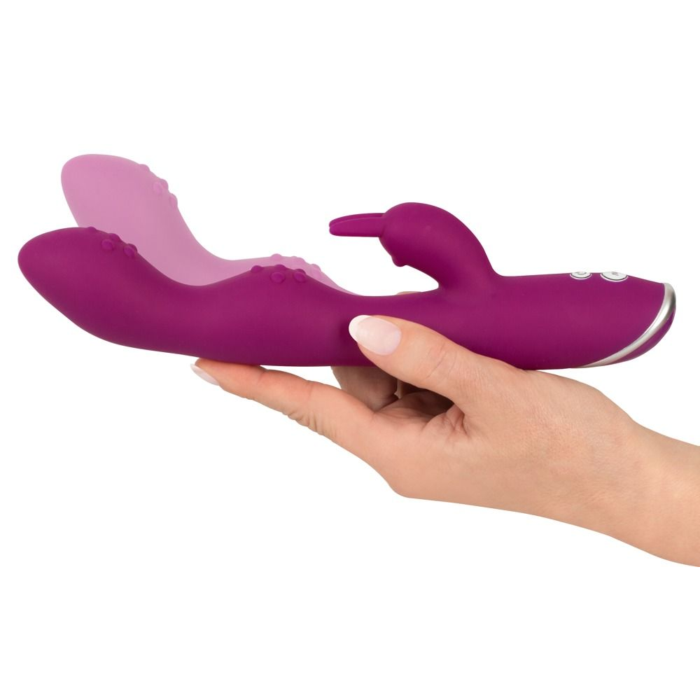 Купить фиолетовый вибратор a &amp;amp; g-spot rabbit vibrator для стимуляции зон g и a - 23,6 см. Image