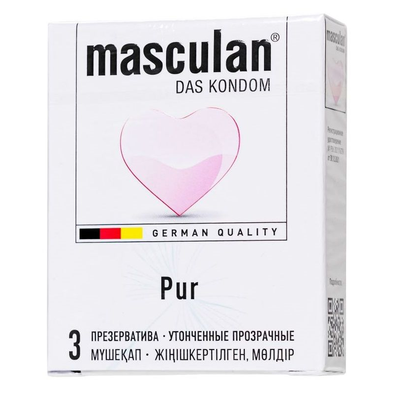 Купить супертонкие презервативы masculan pur - 3 шт. Image