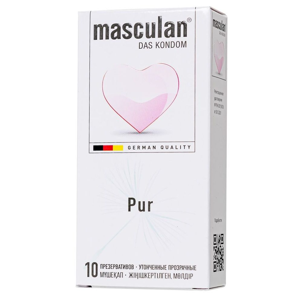 Купить супертонкие презервативы masculan pur - 10 шт. Image