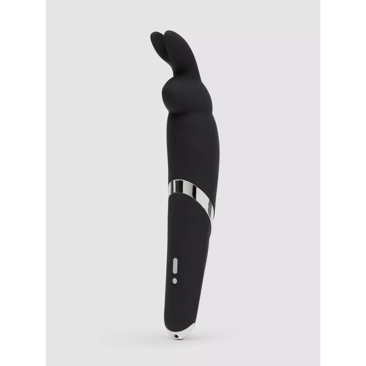 Купить черный вибратор rabbit rechargeable wand vibrator - 26,7 см. Image