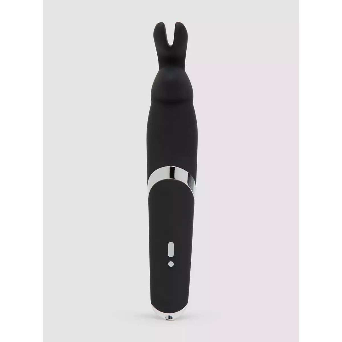 Купить черный вибратор rabbit rechargeable wand vibrator - 26,7 см. Image