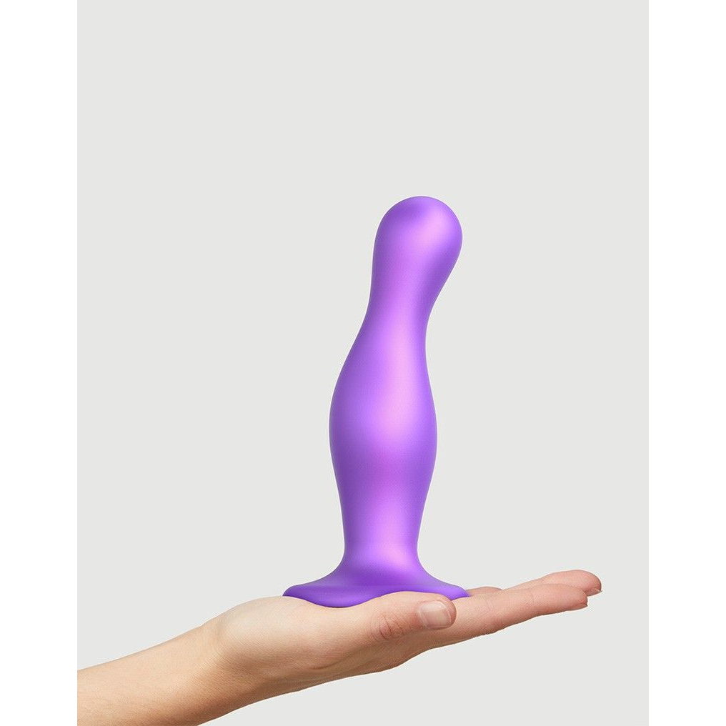 Купить фиолетовая насадка strap-on-me dildo plug curvy size l Image