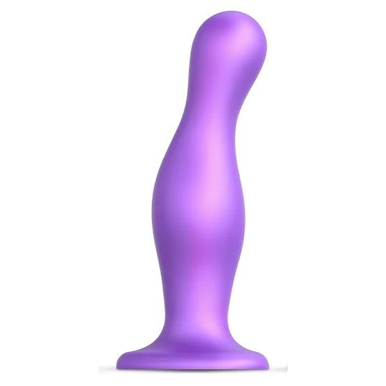 Купить фиолетовая насадка strap-on-me dildo plug curvy size l Image