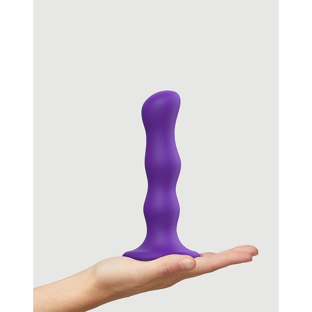 Купить фиолетовая насадка strap-on-me dildo geisha balls size m Image