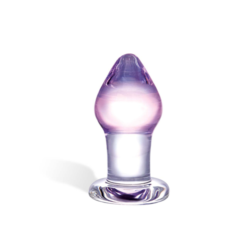 Купить классическая анальная пробка amethyst rain small - 8 см. Image