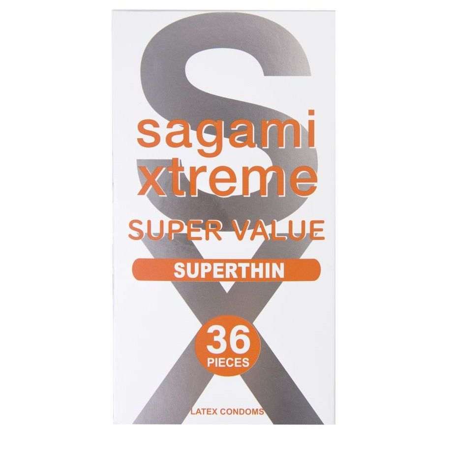 Купить ультратонкие презервативы sagami xtreme superthin - 36 шт. Image