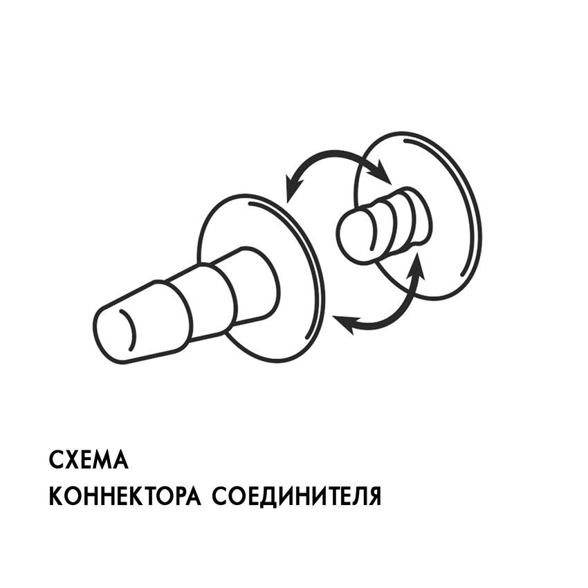 Купить черные трусики для страпона в комплекте с коннектором и насадкой Image