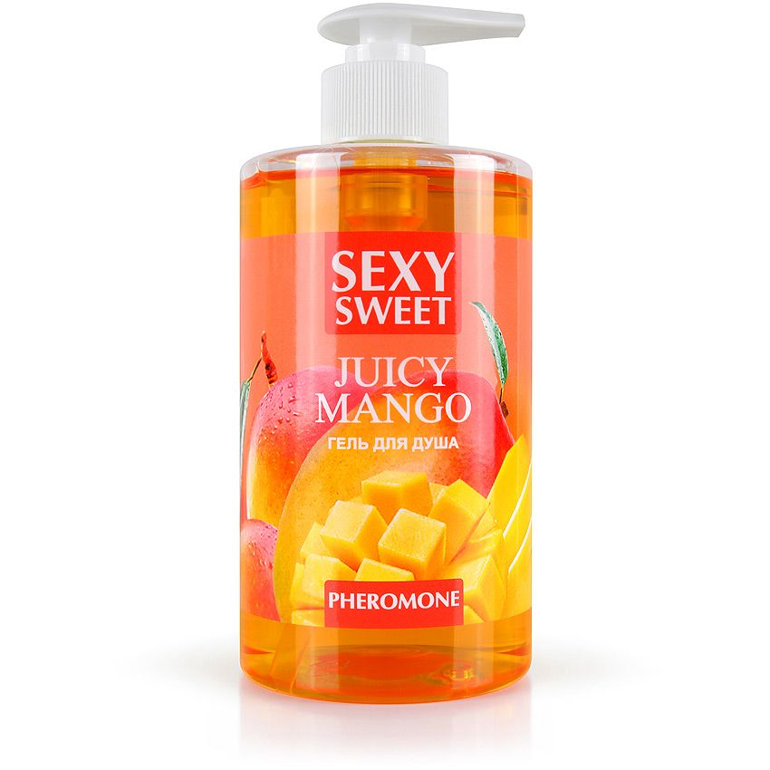 Купить гель для душа sexy sweet juicy mango с ароматом манго и феромонами - 430 мл. Image