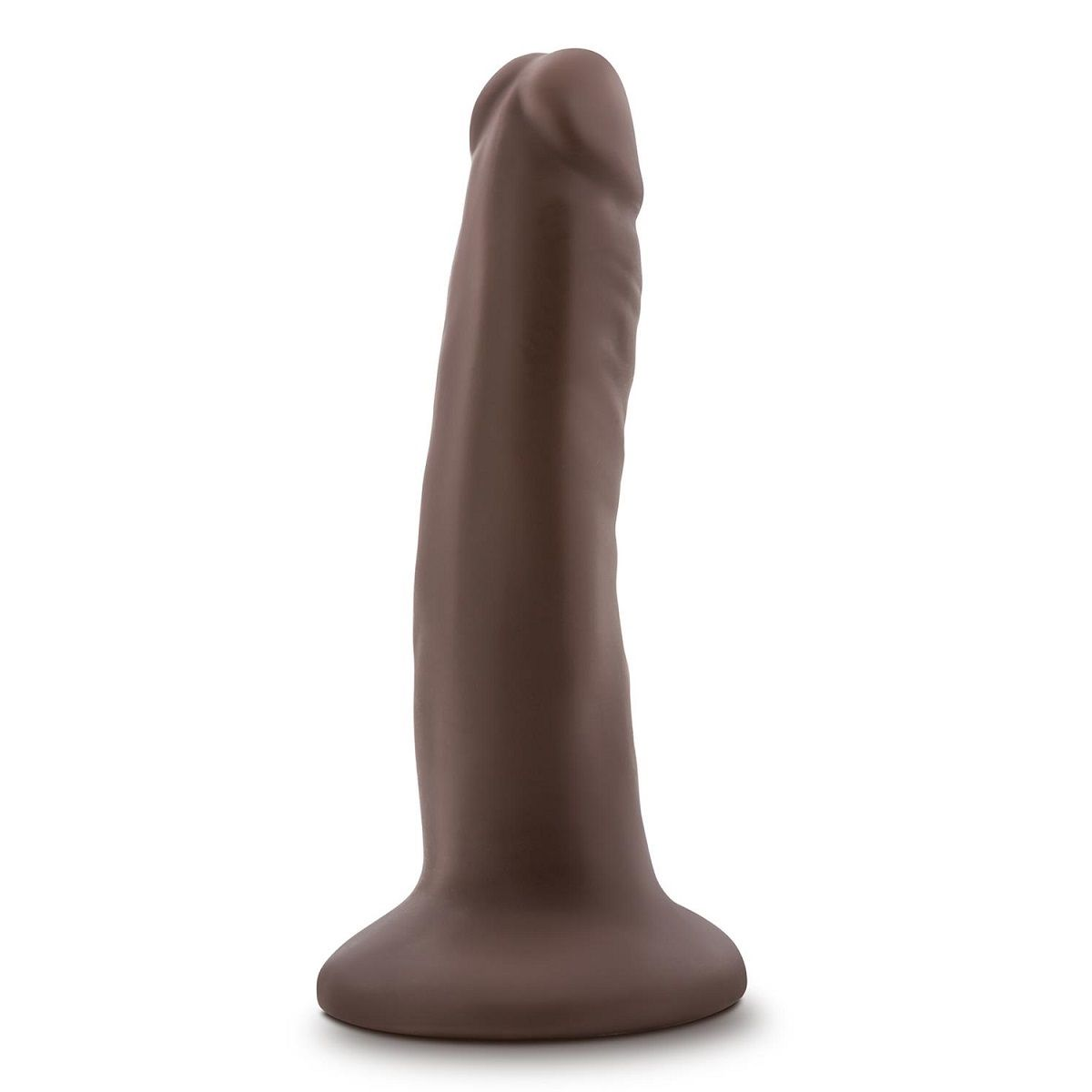 Купить коричневый фаллоимитатор-реалистик 5 inch posable dildo - 13,9 см. Image